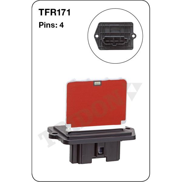 Tridon AC Blower Motor Resistor TFR171