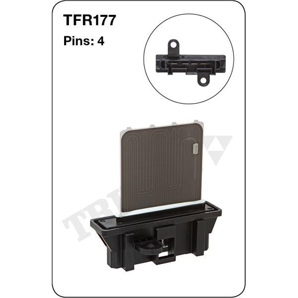Tridon AC Blower Motor Resistor TFR177