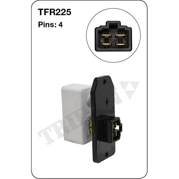 Tridon AC Blower Motor Resistor TFR225