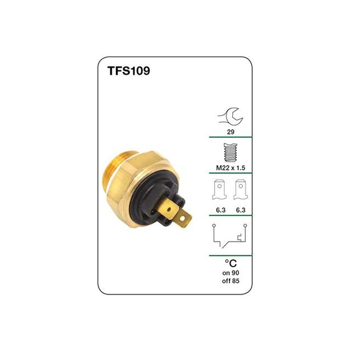 Tridon Fan switch TFS109