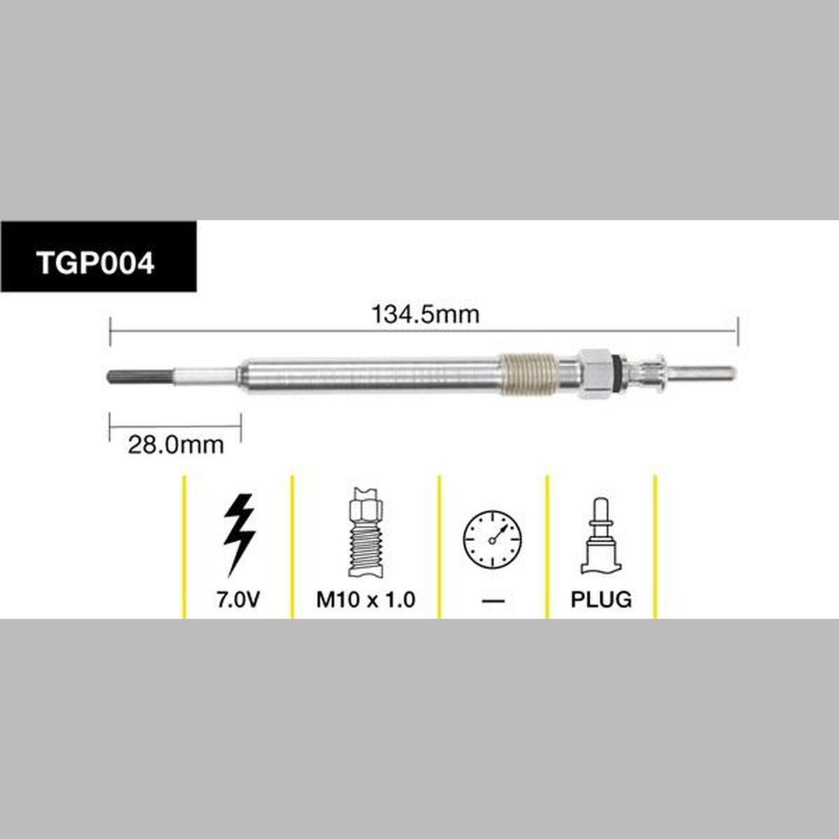 Tridon Glow Plug TGP004