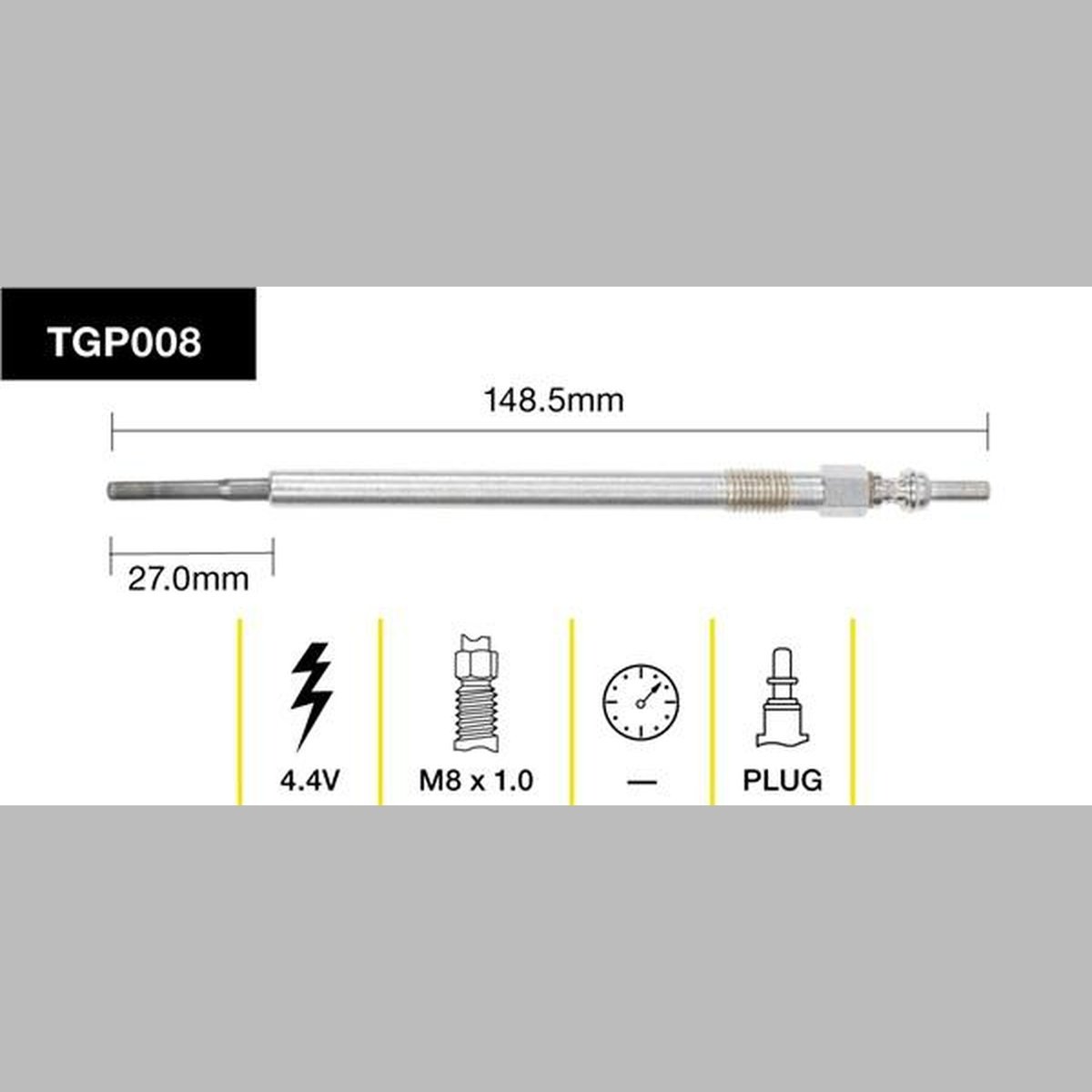 Tridon Glow Plug TGP008