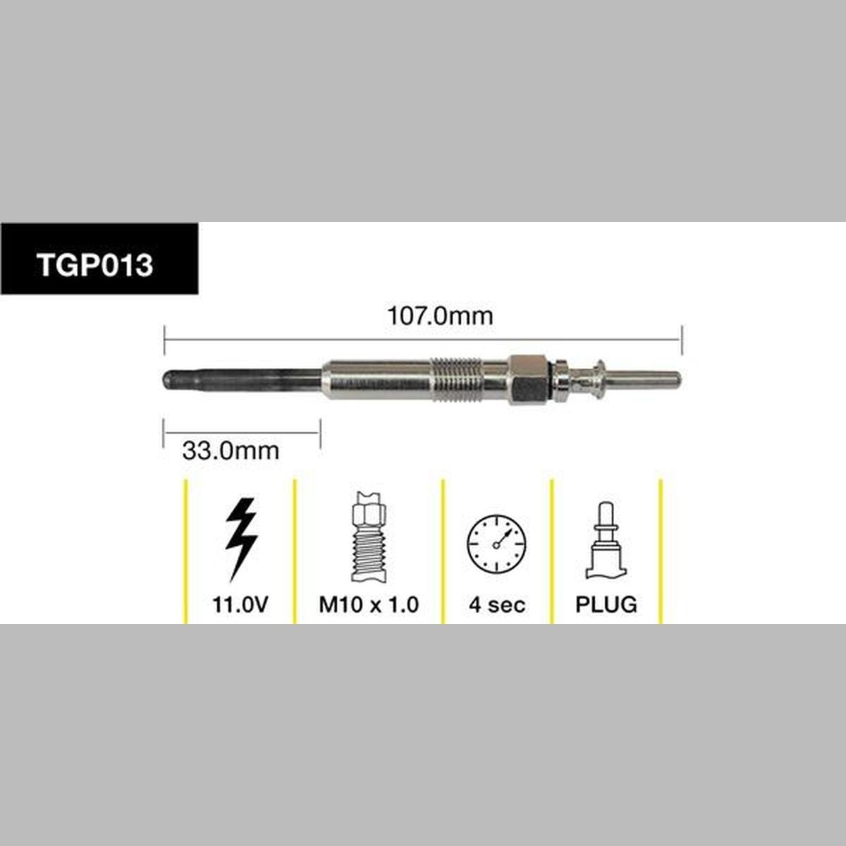 Tridon Glow Plug TGP013