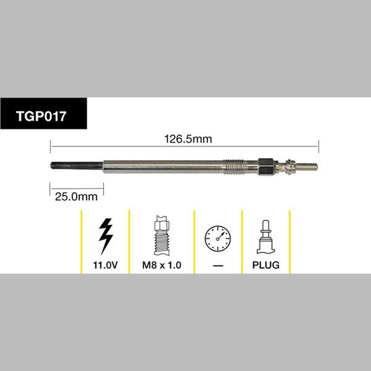 Tridon Glow Plug TGP017