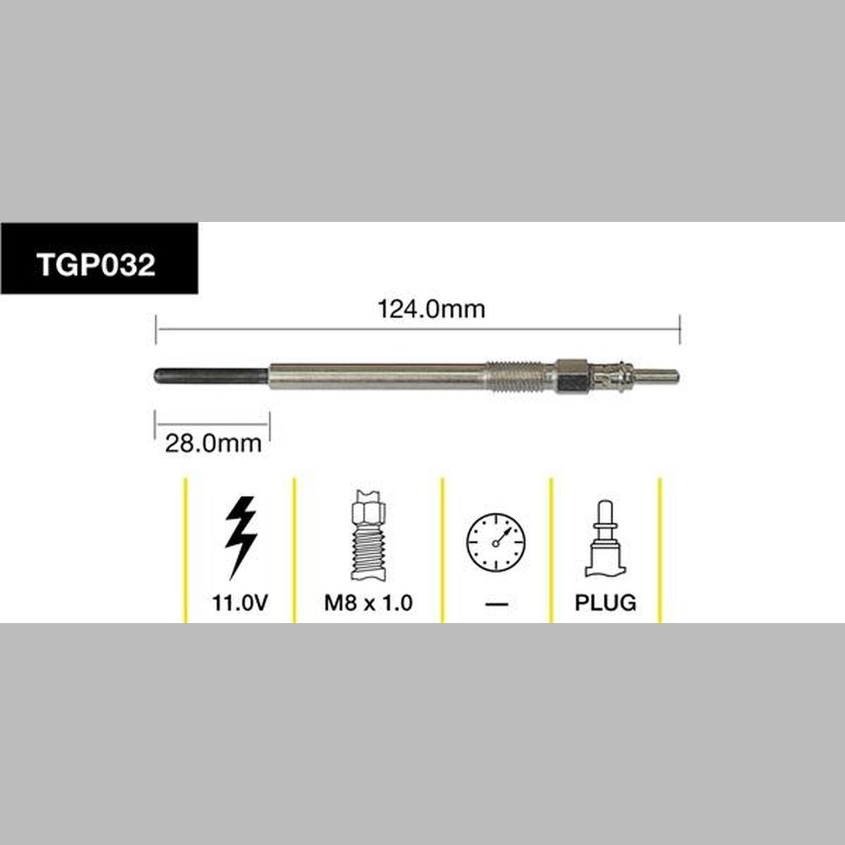 Tridon Glow Plug TGP032