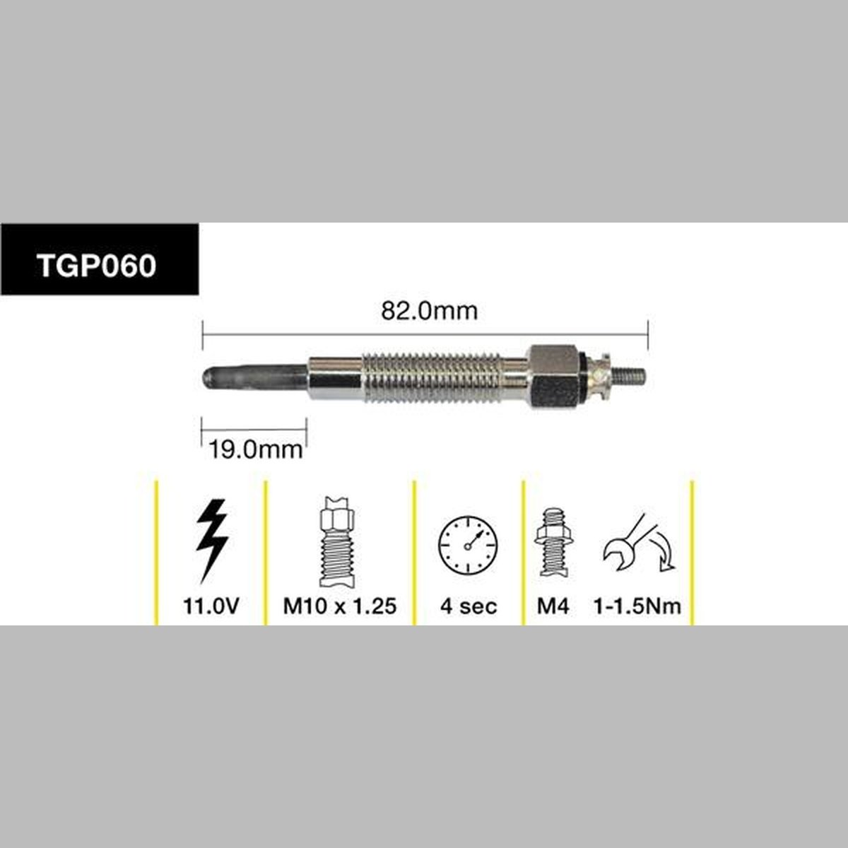 Tridon Glow Plug TGP060
