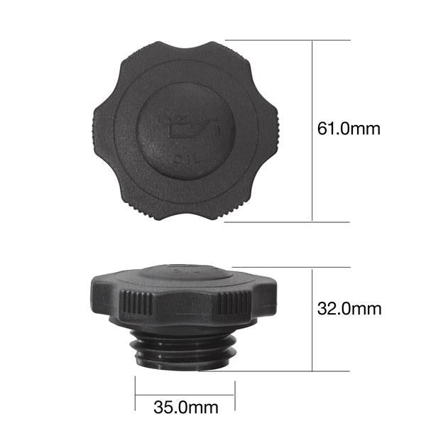 Tridon Oil Cap TOC513