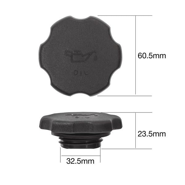 Tridon Oil Cap TOC522