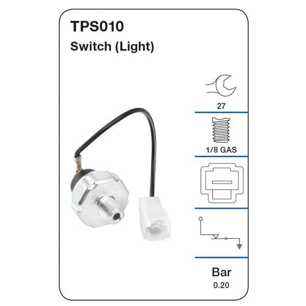 Tridon Oil Pressure Switch TPS010