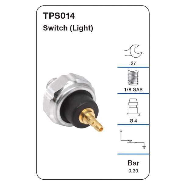Tridon Oil Pressure Switch TPS014