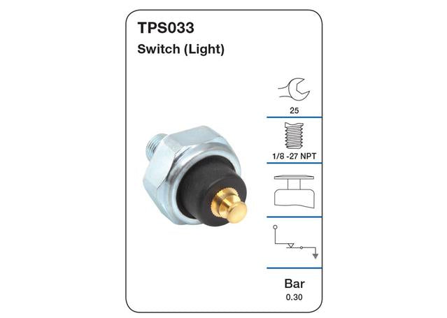 Tridon Oil Pressure Switch TPS033