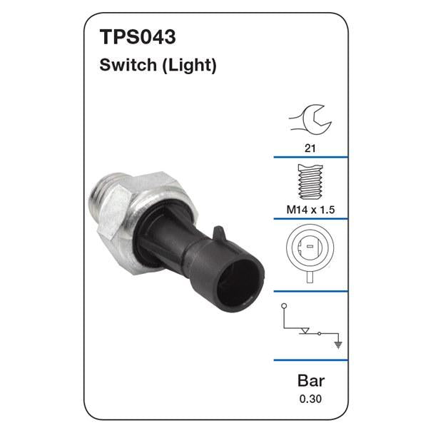 Tridon Oil Pressure Switch TPS043