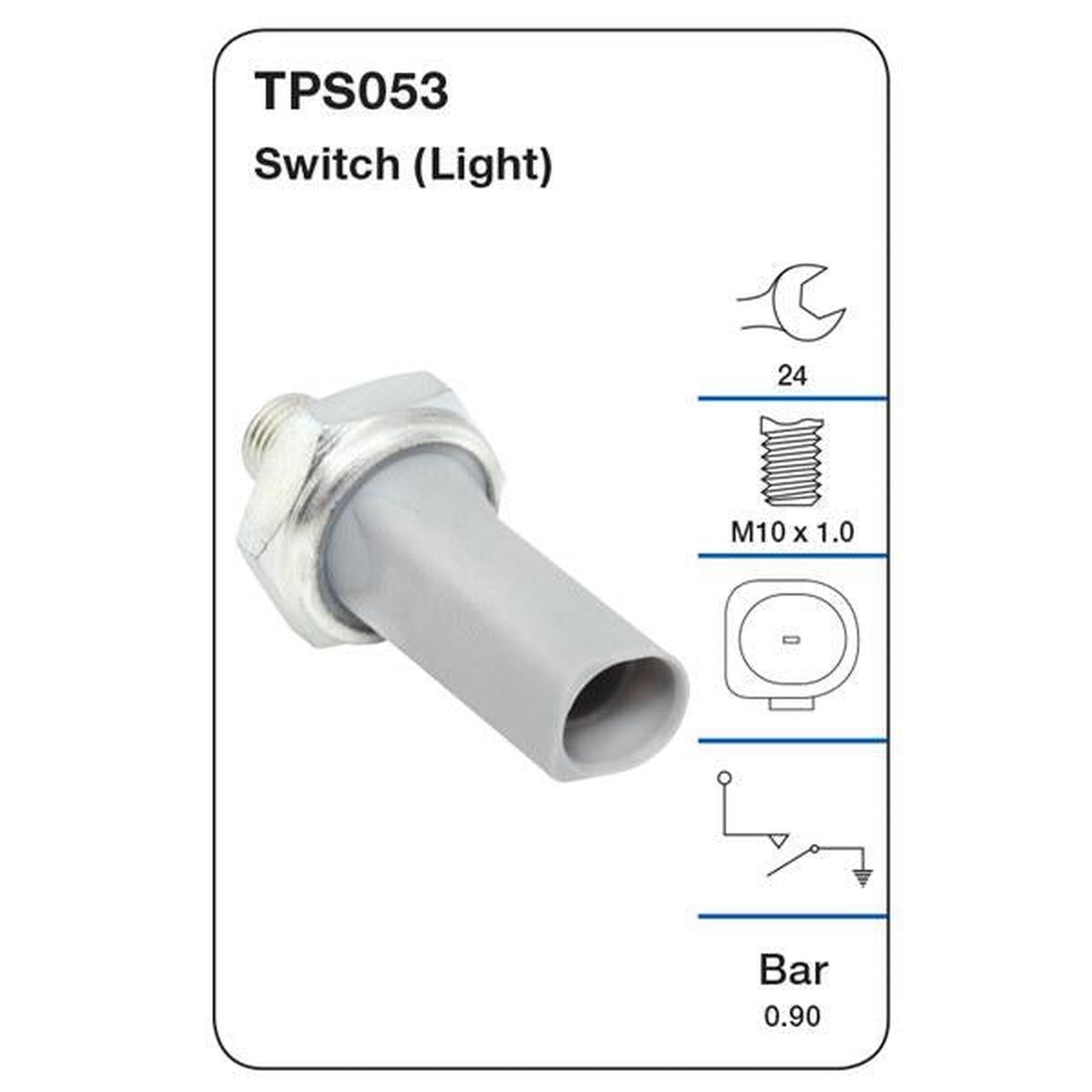 Tridon Oil Pressure Switch TPS053