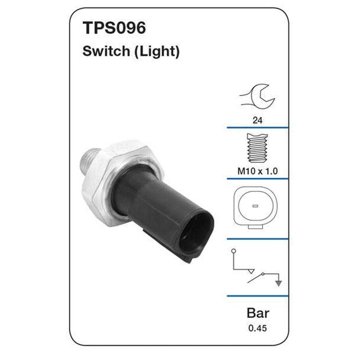Tridon Oil Pressure Switch TPS096