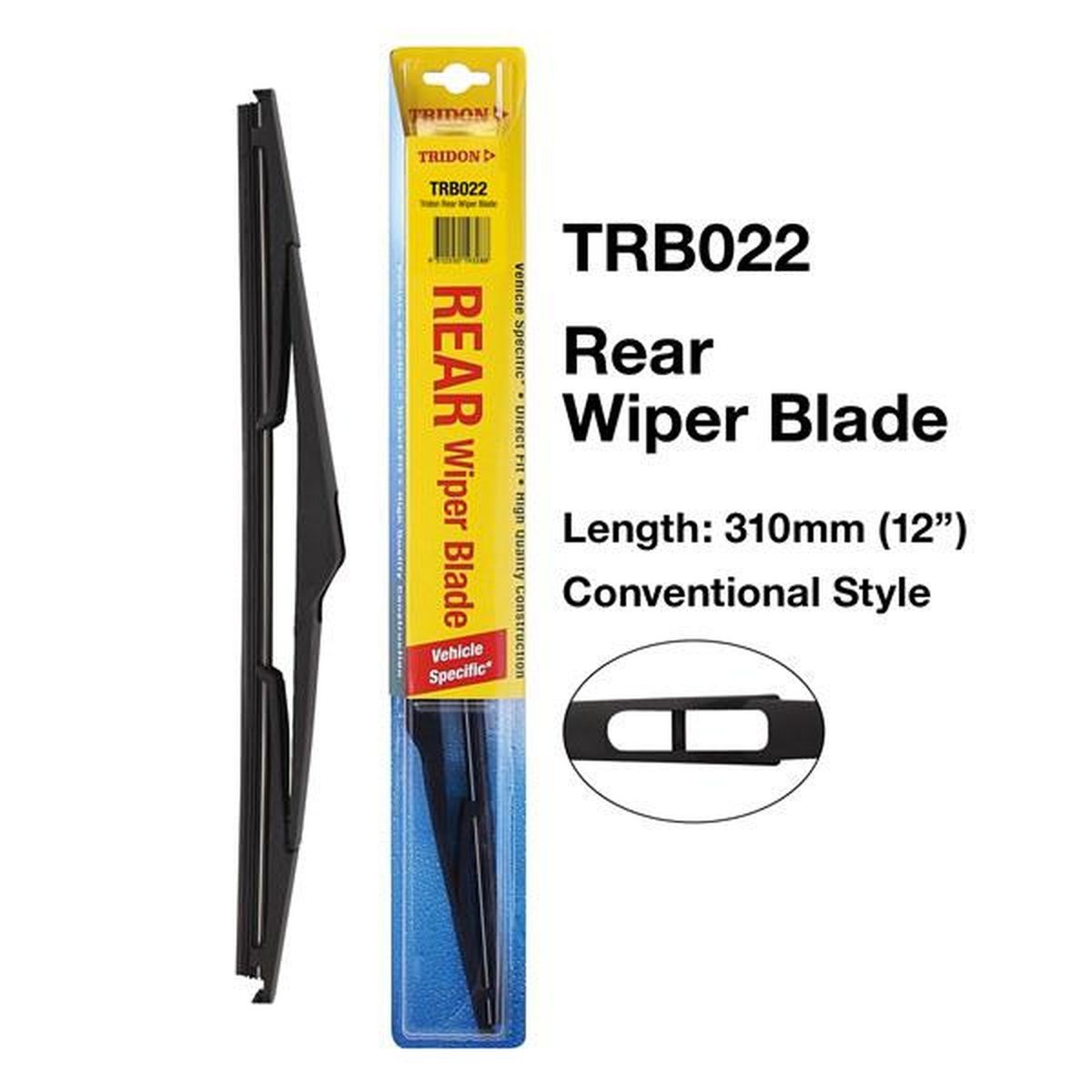 Tridon Wiper Tridon Rear Blade TRB022