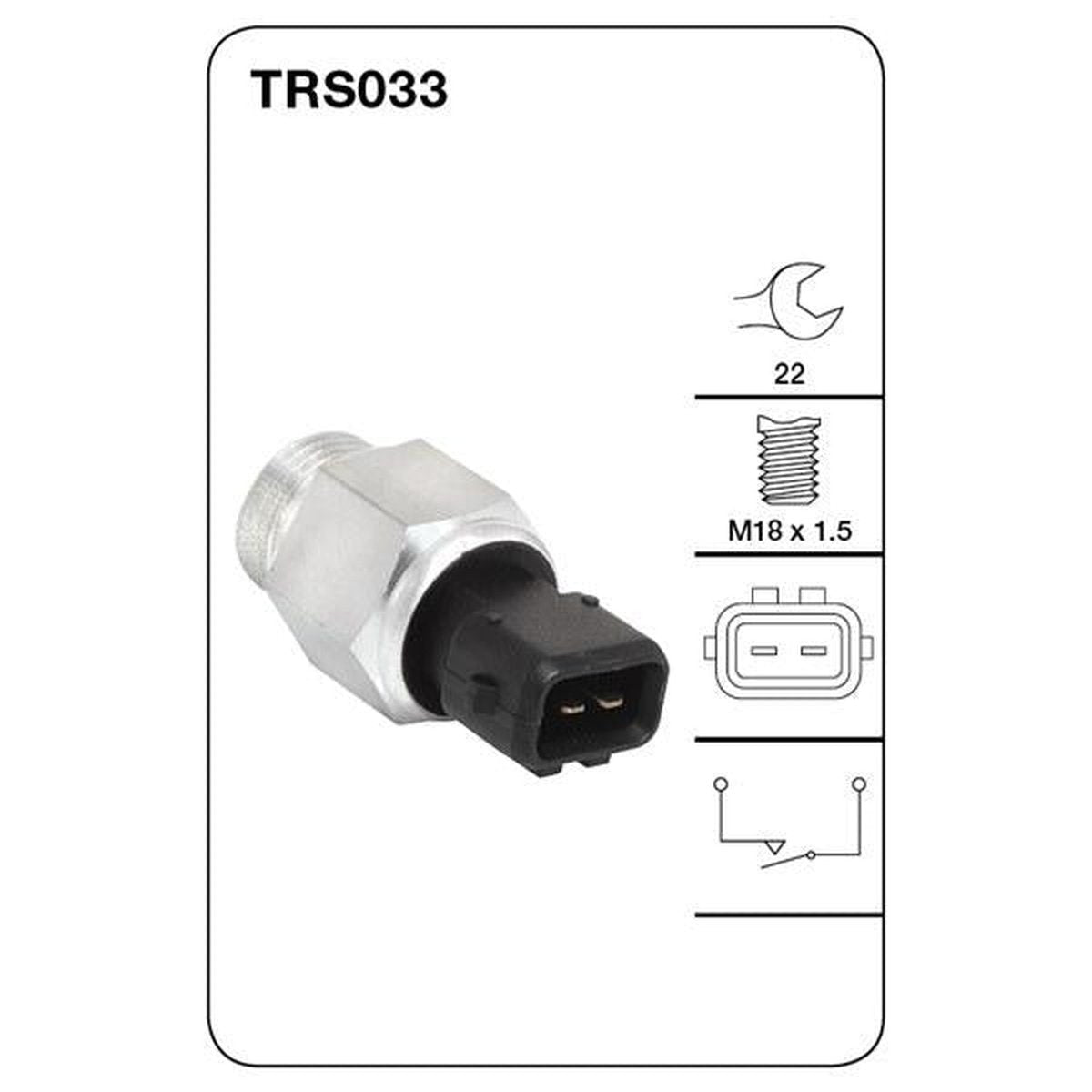Tridon Reverse Light switch TRS033
