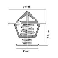 Tridon Thermostat (High Flow) TT2034-180