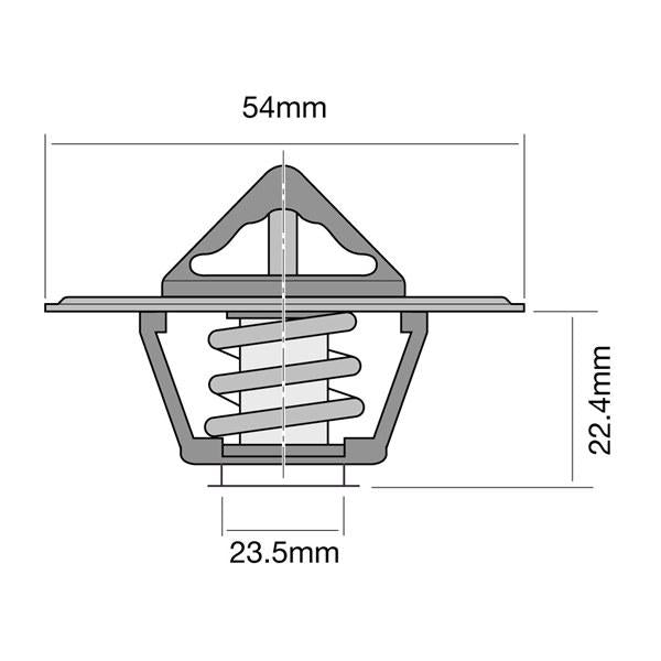 Tridon Thermostat Blister Pack TT225-195
