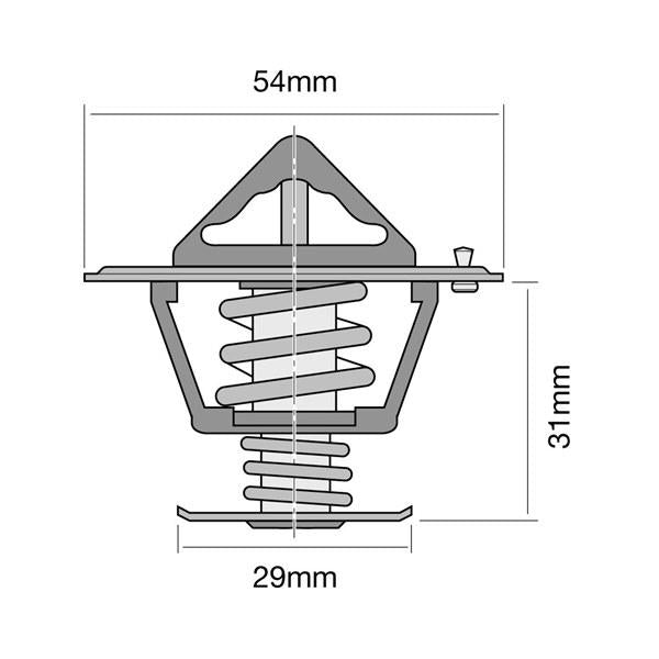 Tridon Thermostat Blister Pack TT233-195