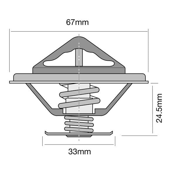 Tridon Thermostat Blister Pack (High Flow) TT273-192