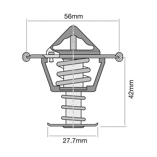 Tridon Thermostat Blister Pack (High Flow) TT299-160