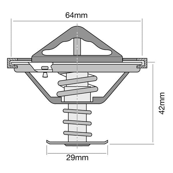 Tridon Thermostat Boxed (High Flow) TT301-180P