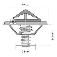Tridon Thermostat (High Flow) TT304-170