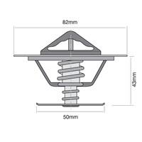 Tridon Thermostat (High Flow) TT369-180P