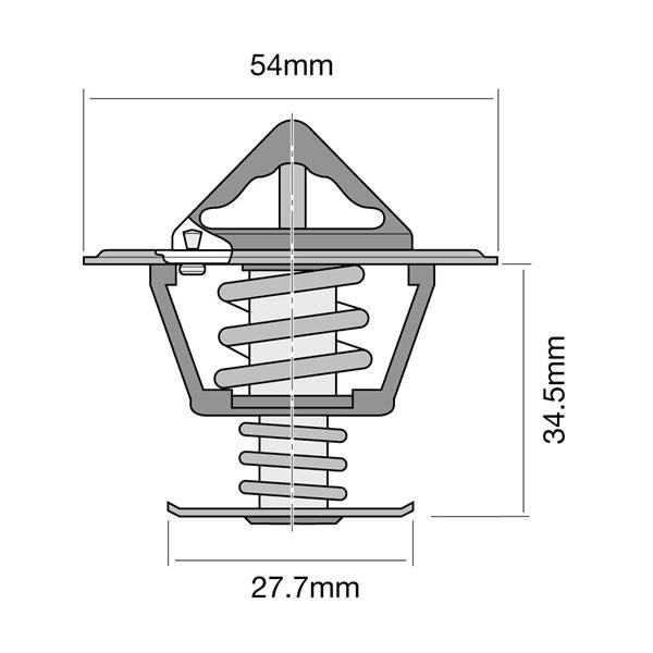 Tridon Thermostat Blister Pack (High Flow) TT381-170