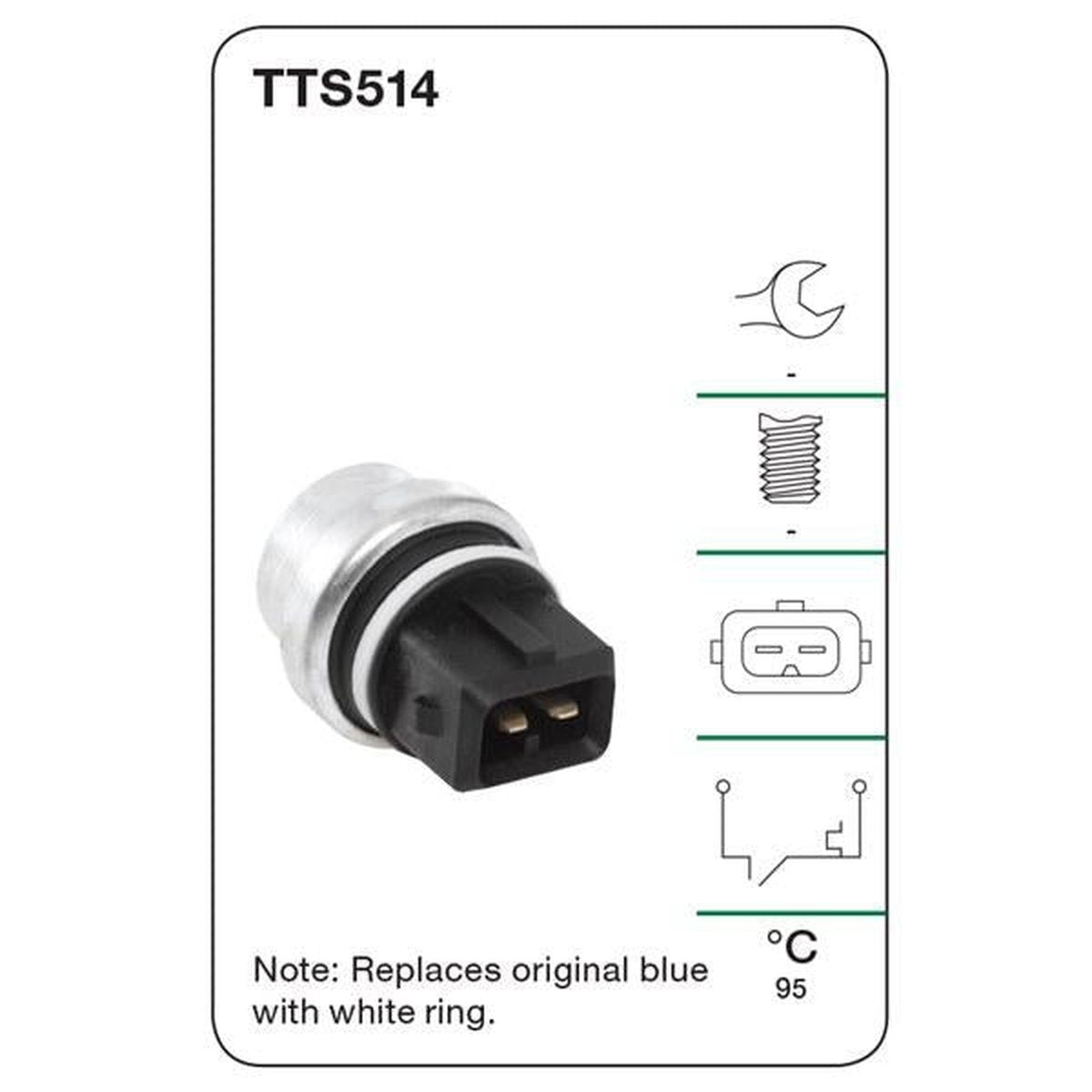 Tridon Water Temp Switch (Warning Light) TTS514