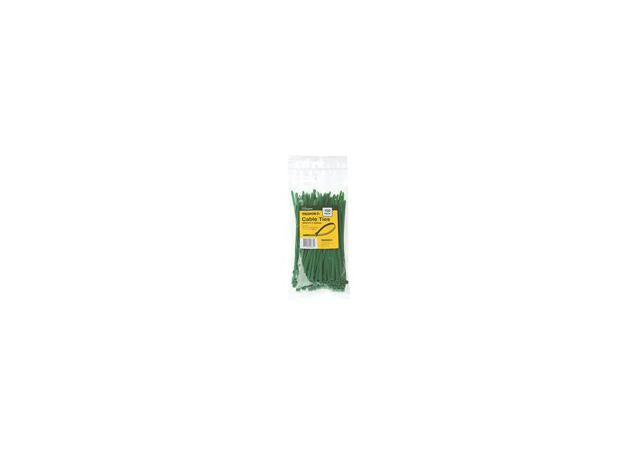 Tridon Cable Tie Green 200X4.8mm 100 Pack CT205GRCD