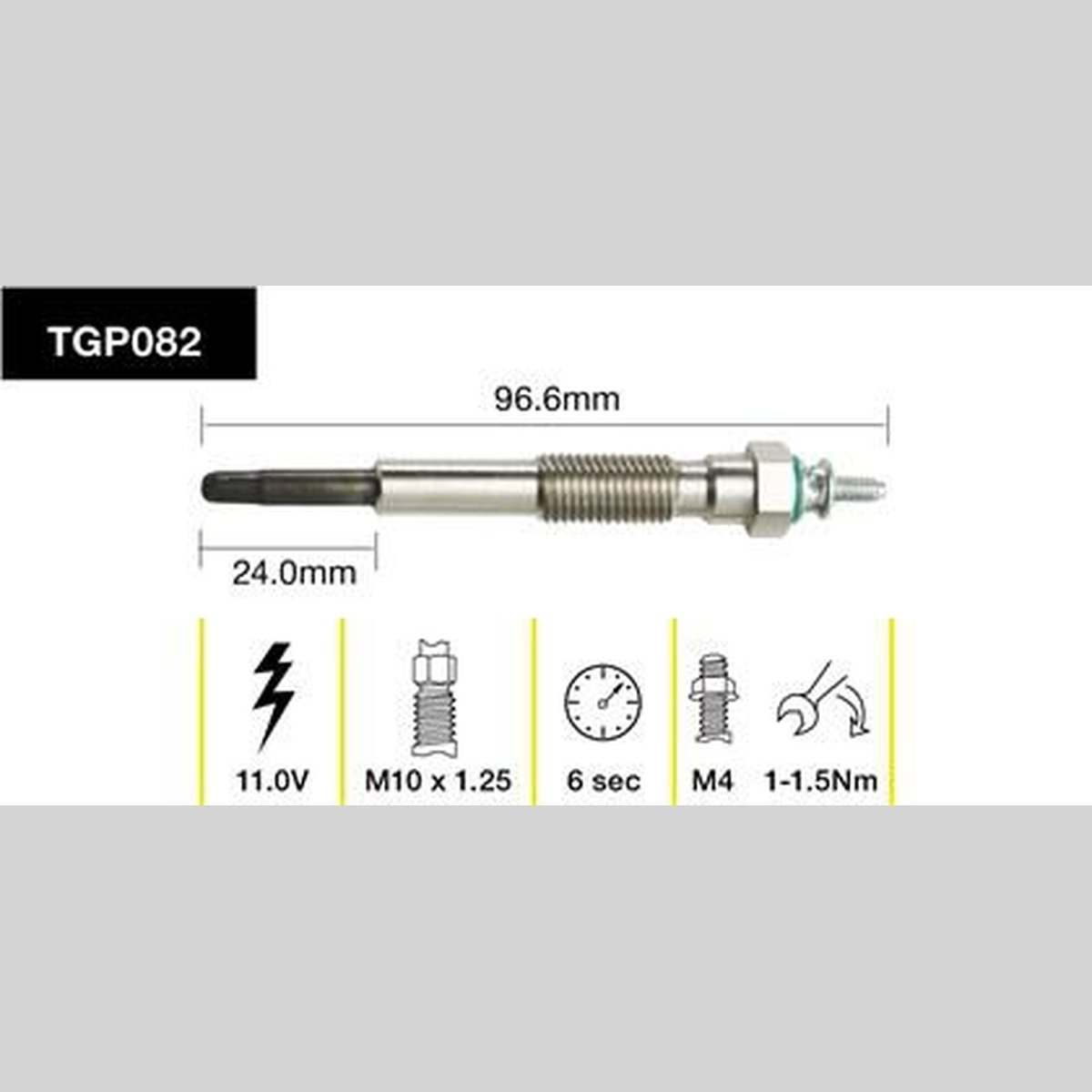 Tridon Glow Plug TGP082