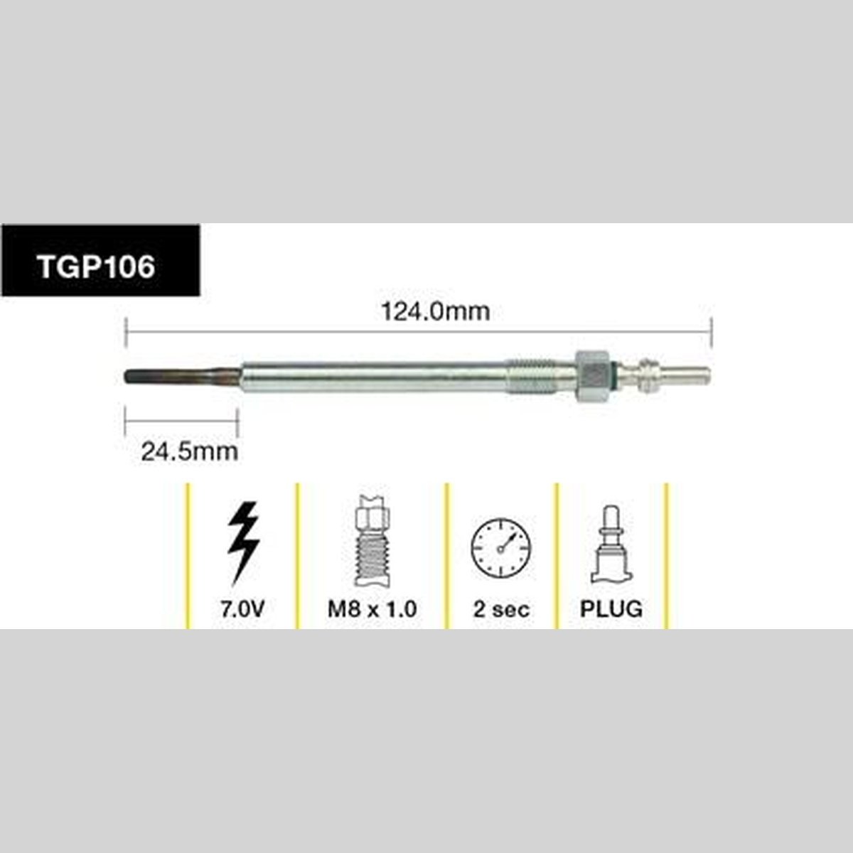 Tridon Glow Plug TGP106