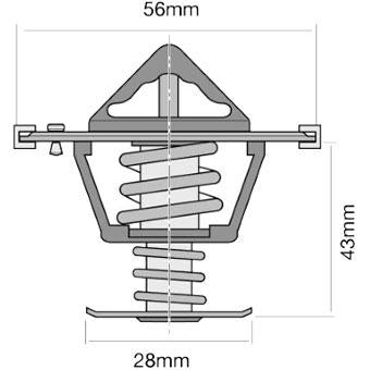 Tridon Thermostat Blister Pack TT1404-180