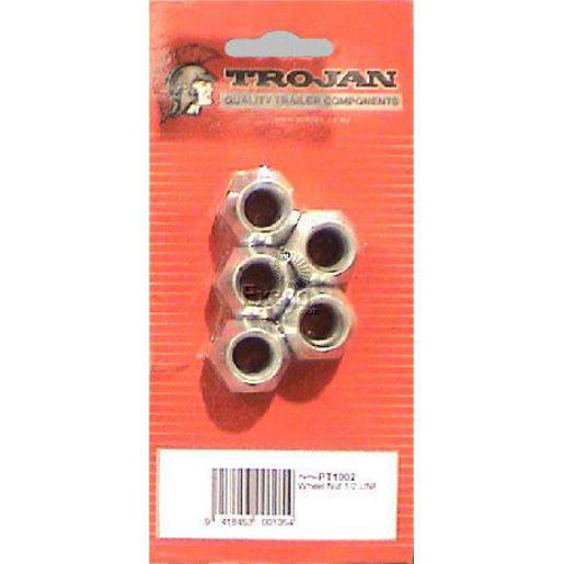 Trojan 1/2 inch 13/16 Hex Wheel Nuts PT1002