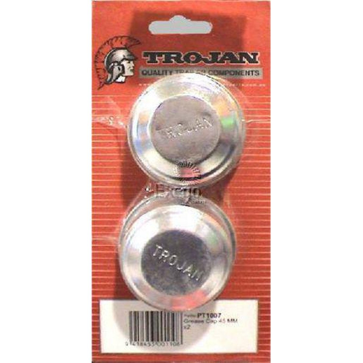Trojan 45mm Grease Caps PT1007