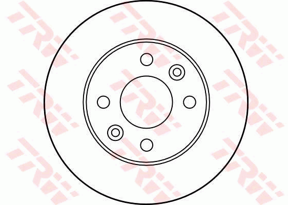 TRW Brake Rotor Single 274mm Front DF1016S
