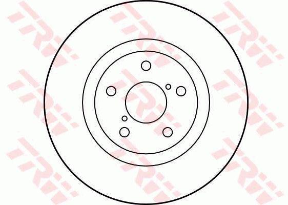 TRW Brake Rotor 277mm Front DF1437S
