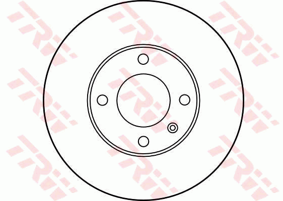 TRW Brake Rotor Single 239mm Front DF1516S