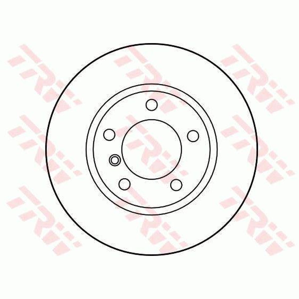 TRW Brake Rotor 286mm Front DF1537S