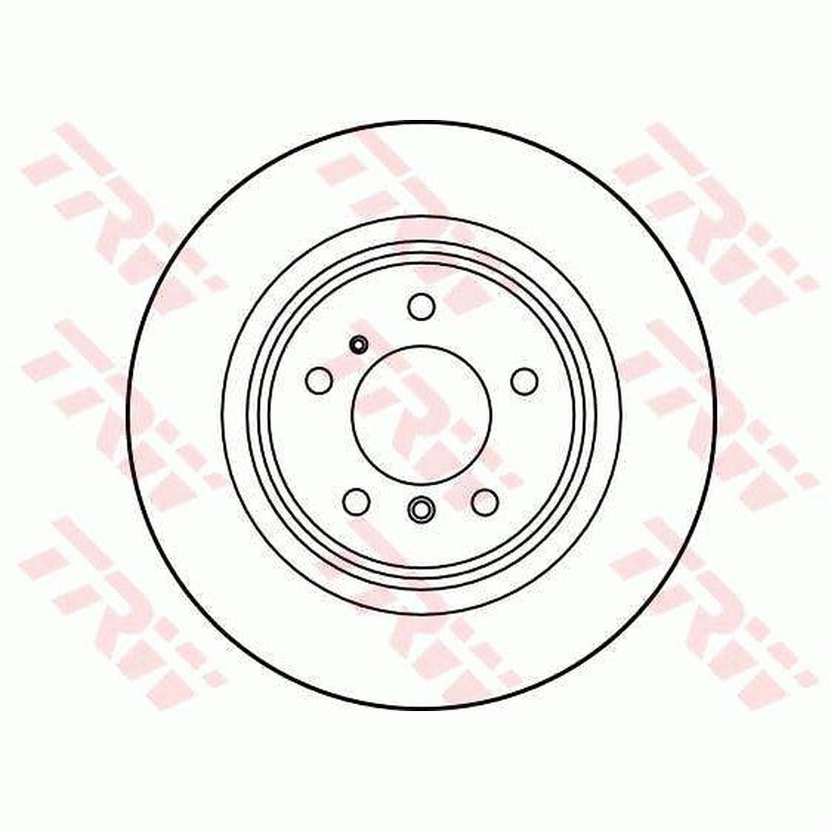TRW Brake Rotor 324mm Rear DF1597S