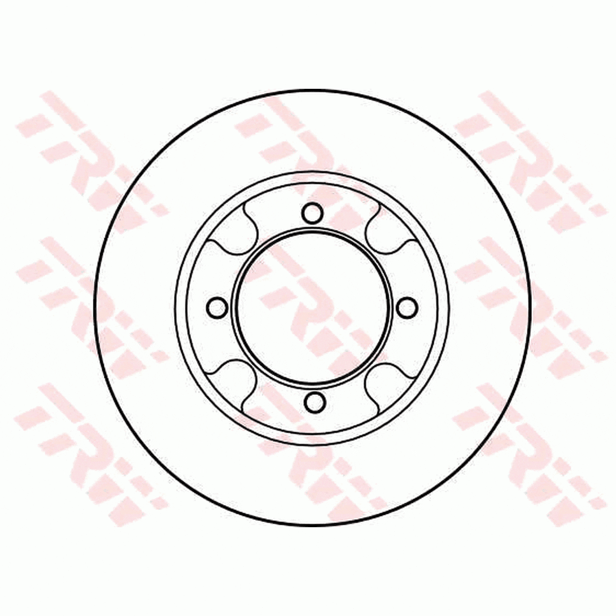 TRW Brake Rotor Single 250.2mm Front DF1998S