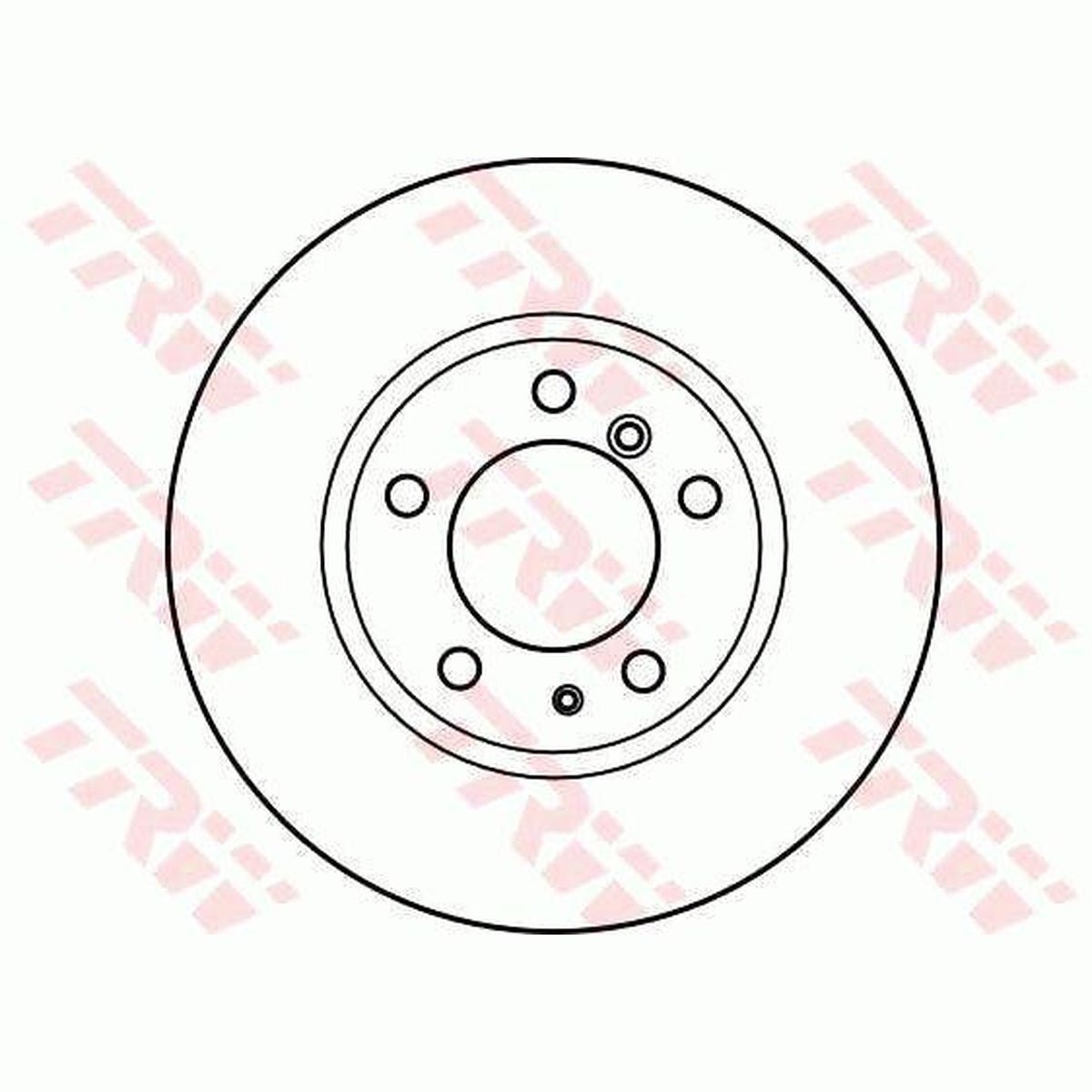 TRW Brake Rotor 302mm Front DF2558S
