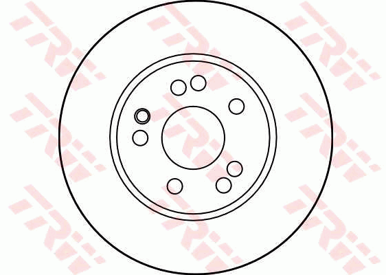TRW Brake Rotor Single 294mm Front DF2749S
