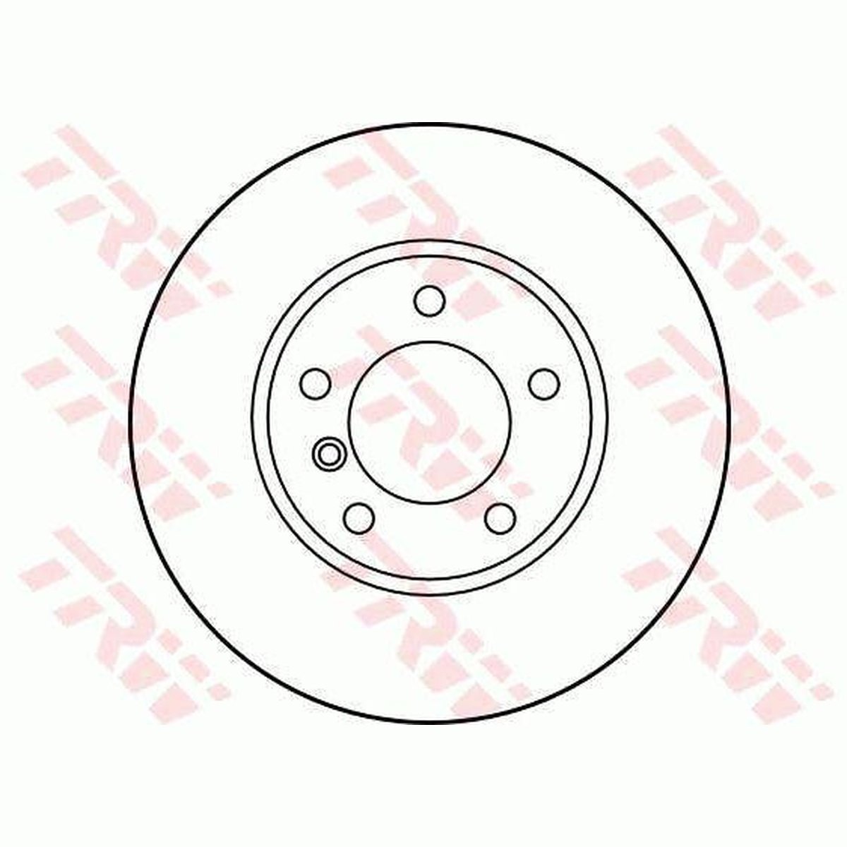 TRW Brake Rotor 296mm Front DF2769S