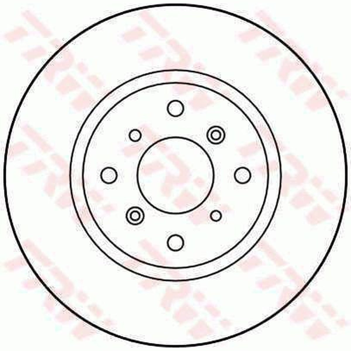 TRW Brake Rotor 282mm Front DF3113S