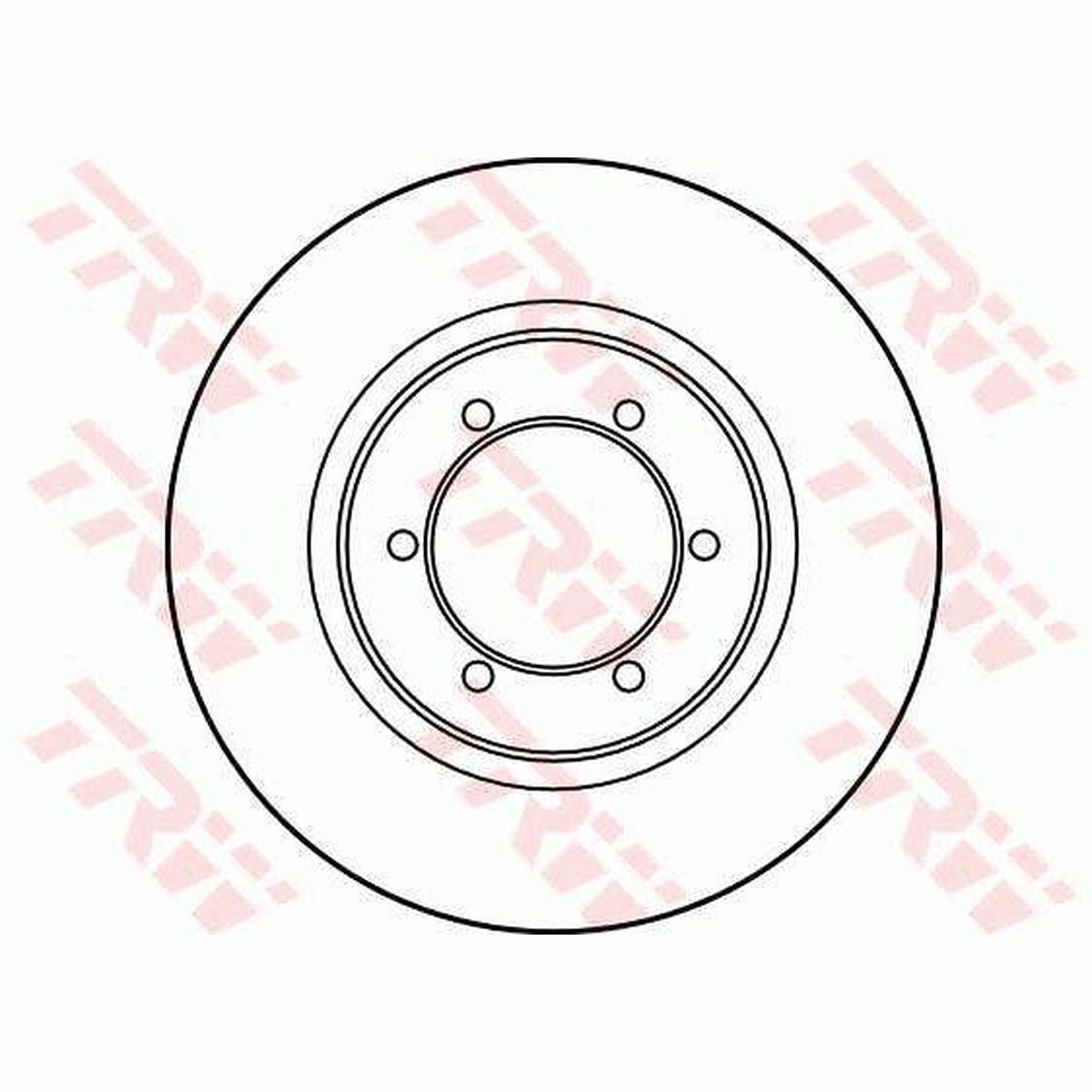 TRW Brake Rotor 276mm Front DF3118S