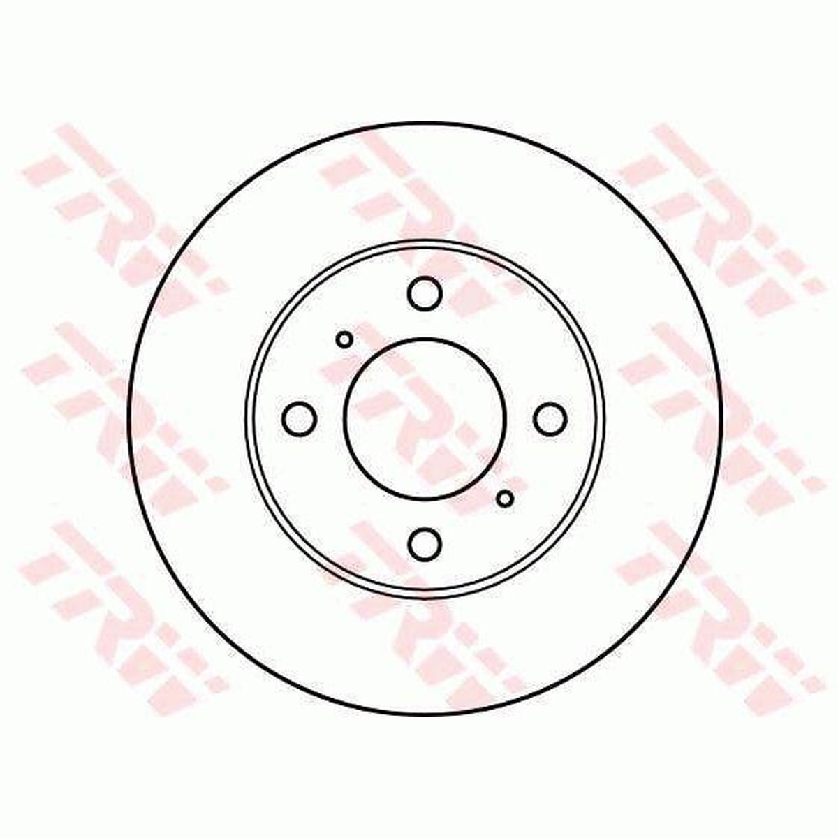 TRW Brake Rotor 236mm Front DF4022S