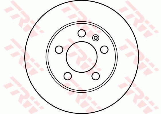 TRW Brake Rotor Pair 239mm Rear DF4052S
