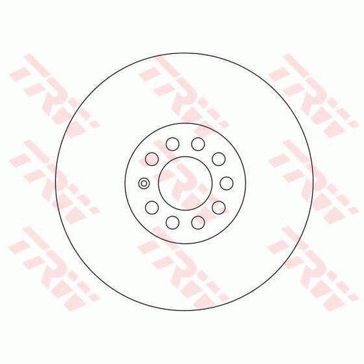 TRW Brake Rotor 312mm Front DF4064S